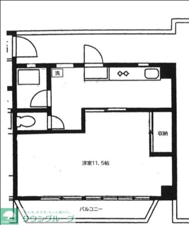 カリヨンビルの物件間取画像
